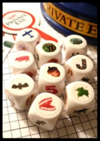 Dice : Dice - Game Dice - I Spy Private Eye by Briarpatch 2008 - Resale Shop Sept 2010